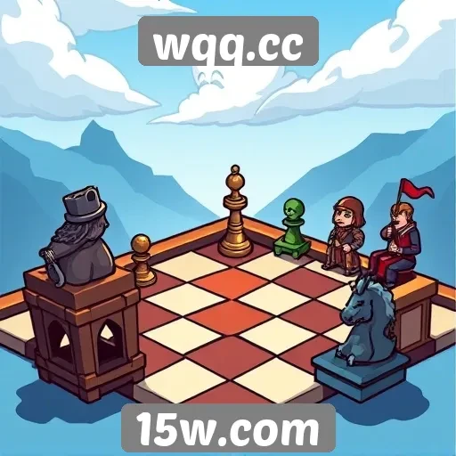 Plataforma wqq.cc tem foco em jogos de estratégia