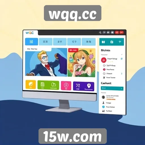 Avaliação da interface de usuário do site wqq.cc